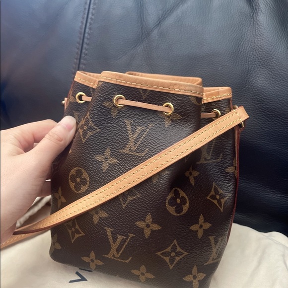 Rare Authentic Louis Vuitton NANO NOE - Picture 3 of 11